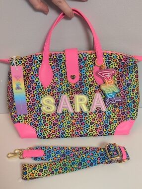 NWT Lisa Frank Clover Lane Pouchette Crossbody Bag ALTERED New Large Purse